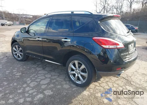 2014 Nissan Murano Le z USA, uszkodzony, nr VIN JN8AZ1MWXEW512307